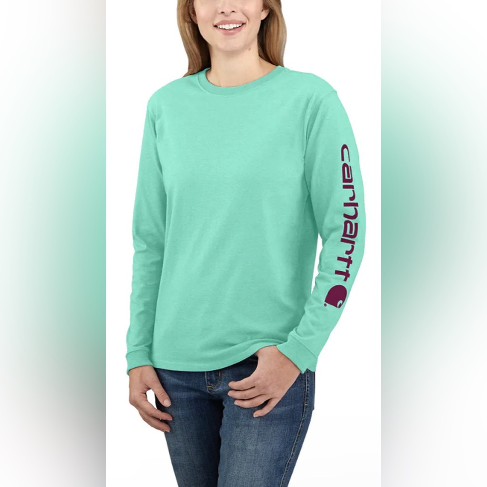 CARHARTT WOMEN'S LOOSE FIT HEAVYWEIGHT LONG SLEEVE